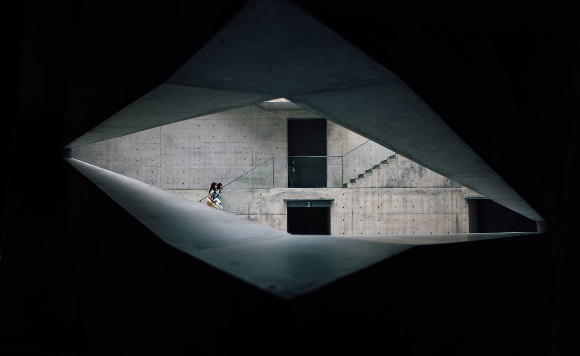Chichu Art Museum design by Tadao Ando